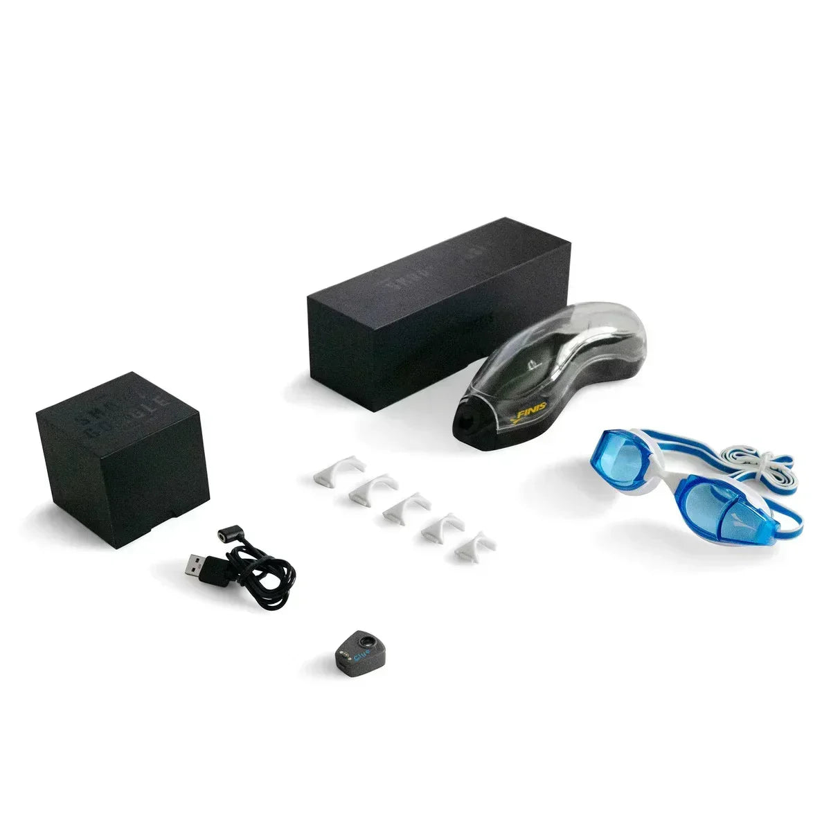 FINIS SMART goggle White/Smoke - Tali Sport-4/9