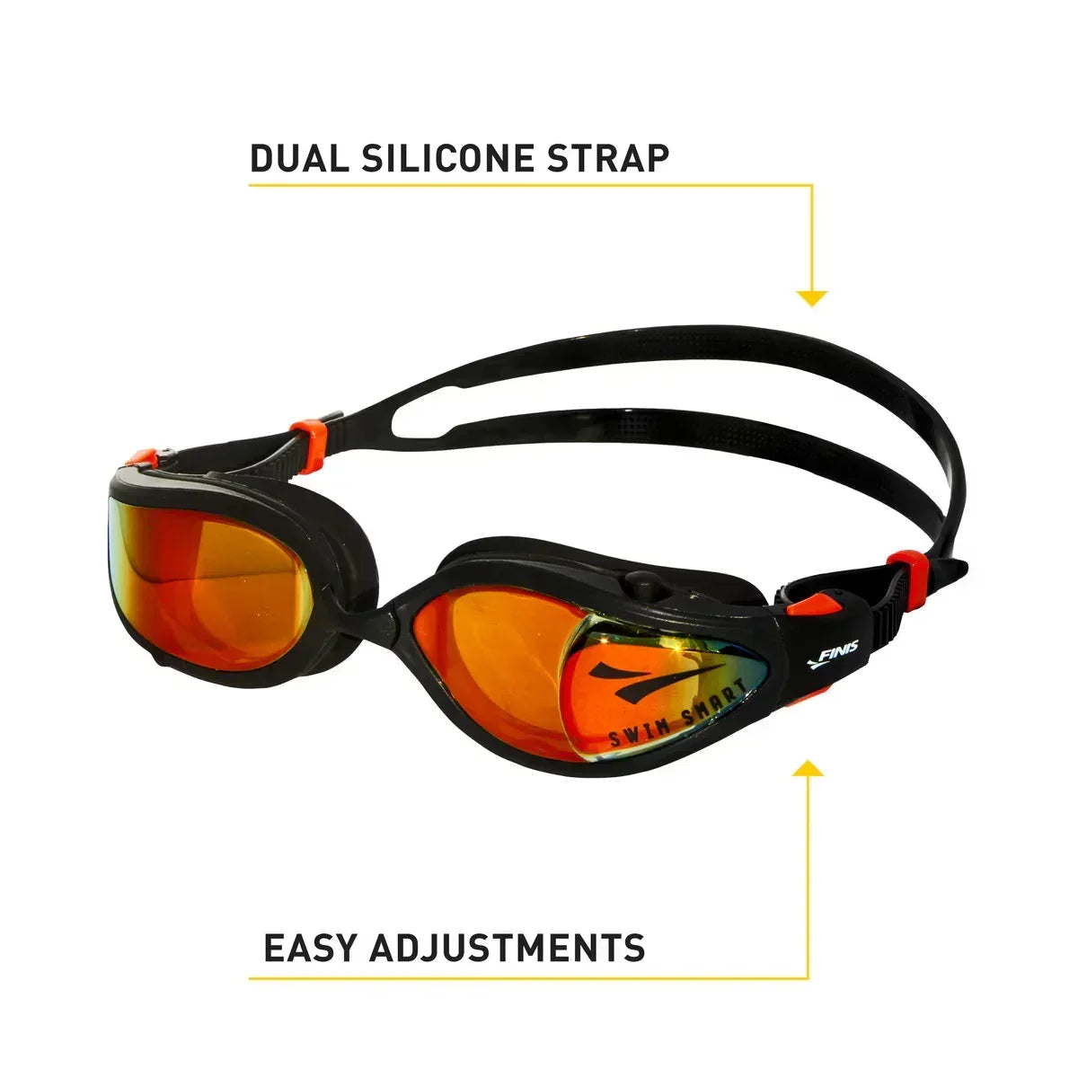 FINIS SMART goggle White/Smoke - Tali Sport-7/9