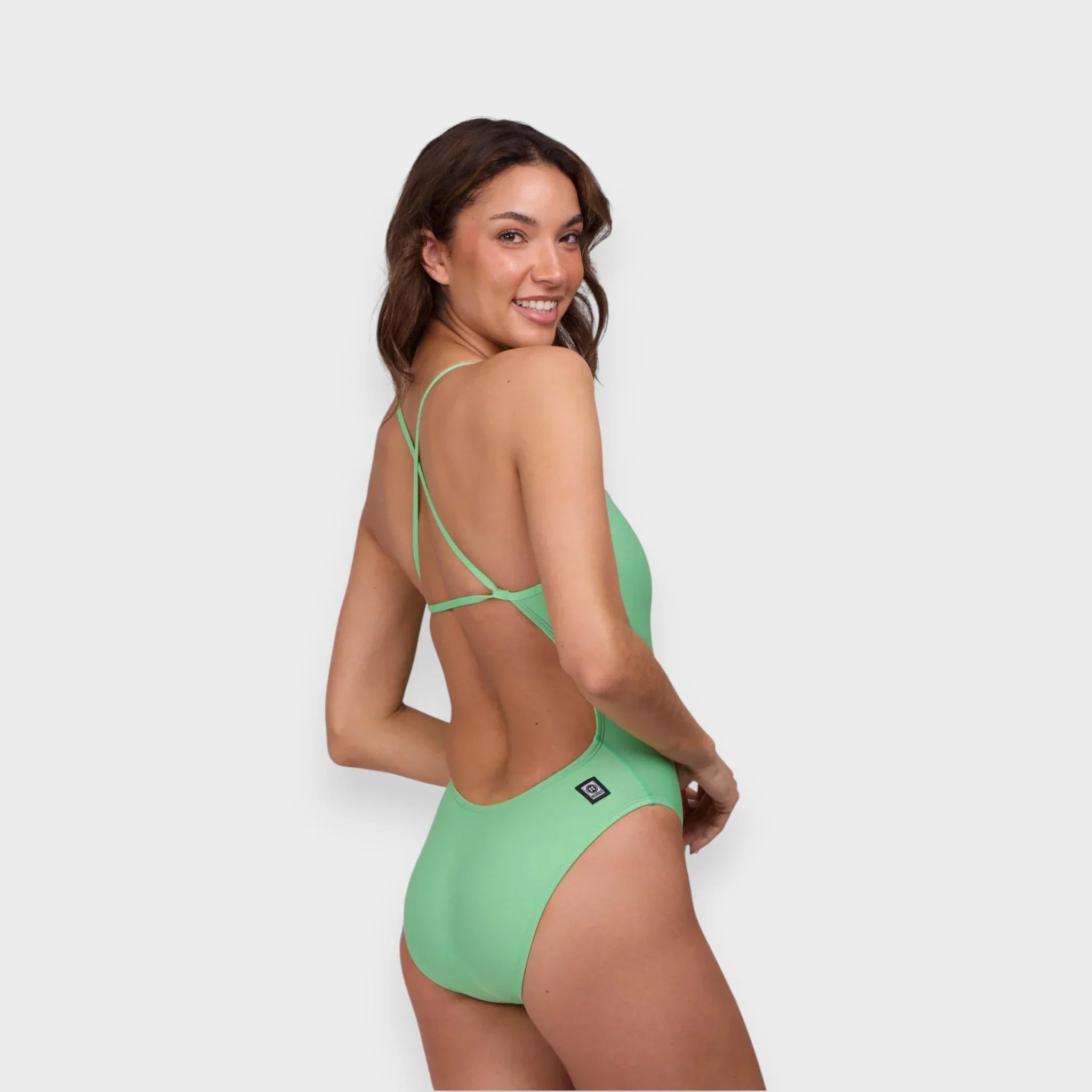 BRANDON SOLID-GREEN APPLE - Tali Sport-3/4