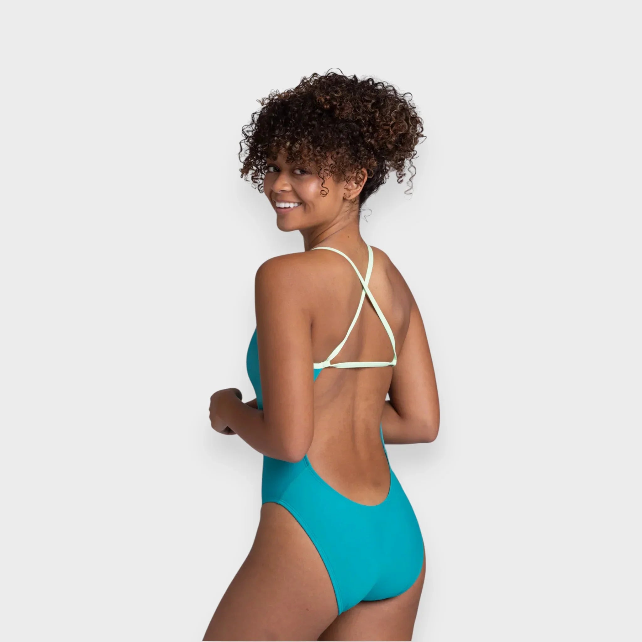 BRANDON CONTRAST-OCEAN & MINT - Tali Sport