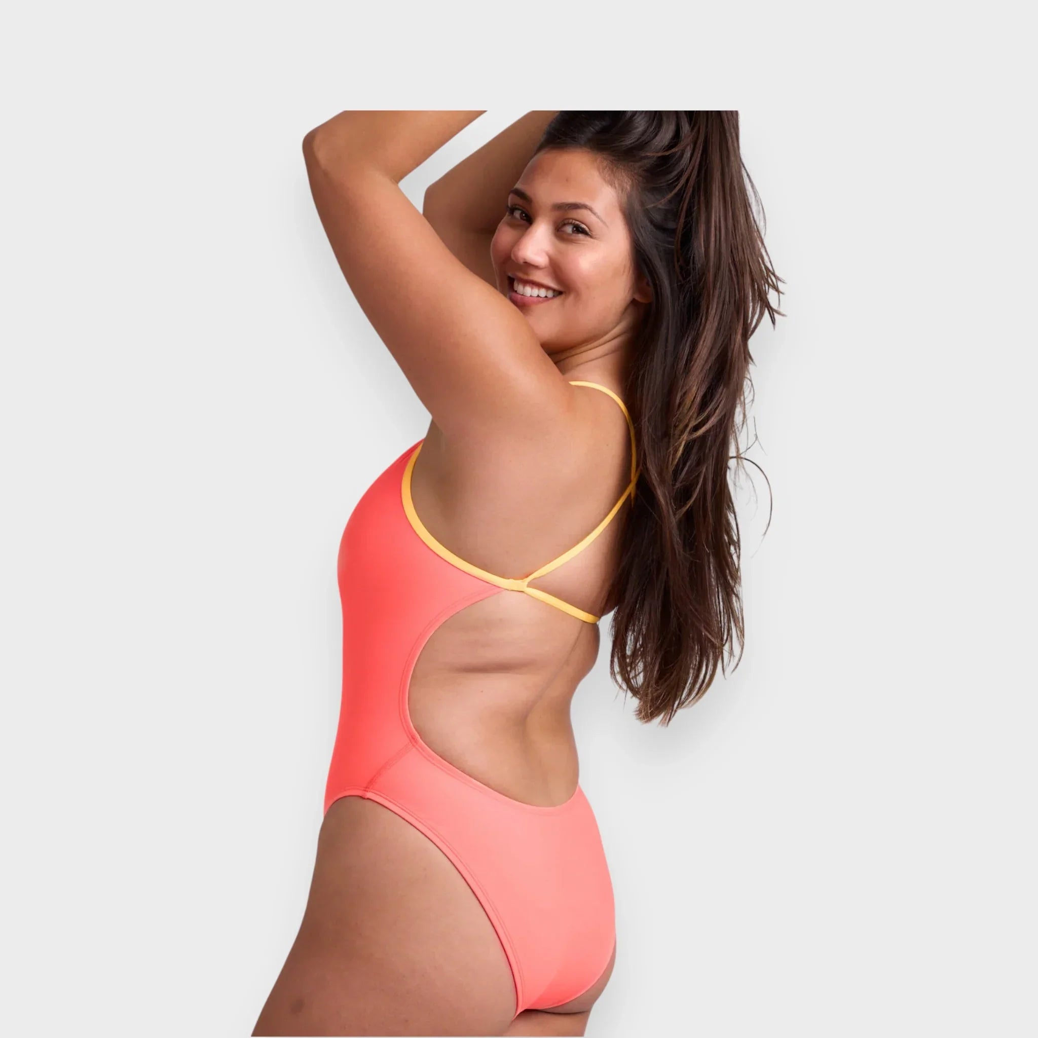BRANDON CONTRAST-PAPAYA & MANGO - Tali Sport