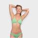 TRIANGLE SOLID TOP-RED - green-apple
