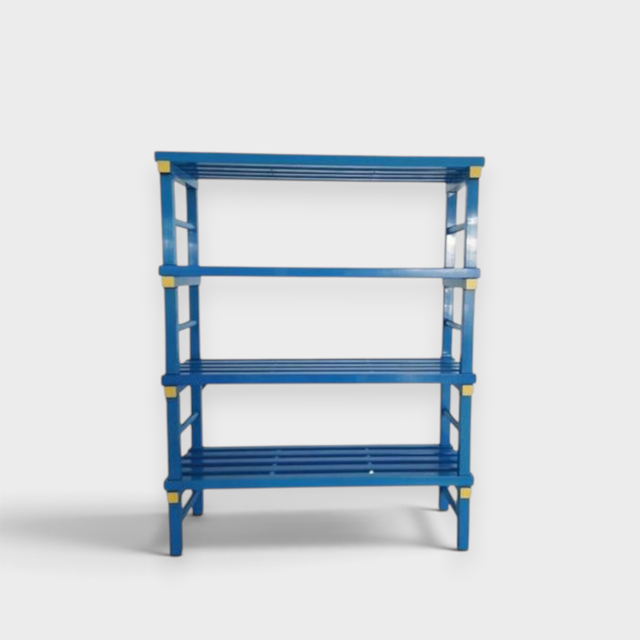 Tali Sport blue PVC four-tier storage shelf for swimming pools and wet environments-2/6 