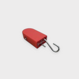 Tali Sport red plastic swimming pool lane rope hook with stainless steel attachment 