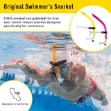 שנורקל אמצע FINIS ורוד - Tali Sport 
