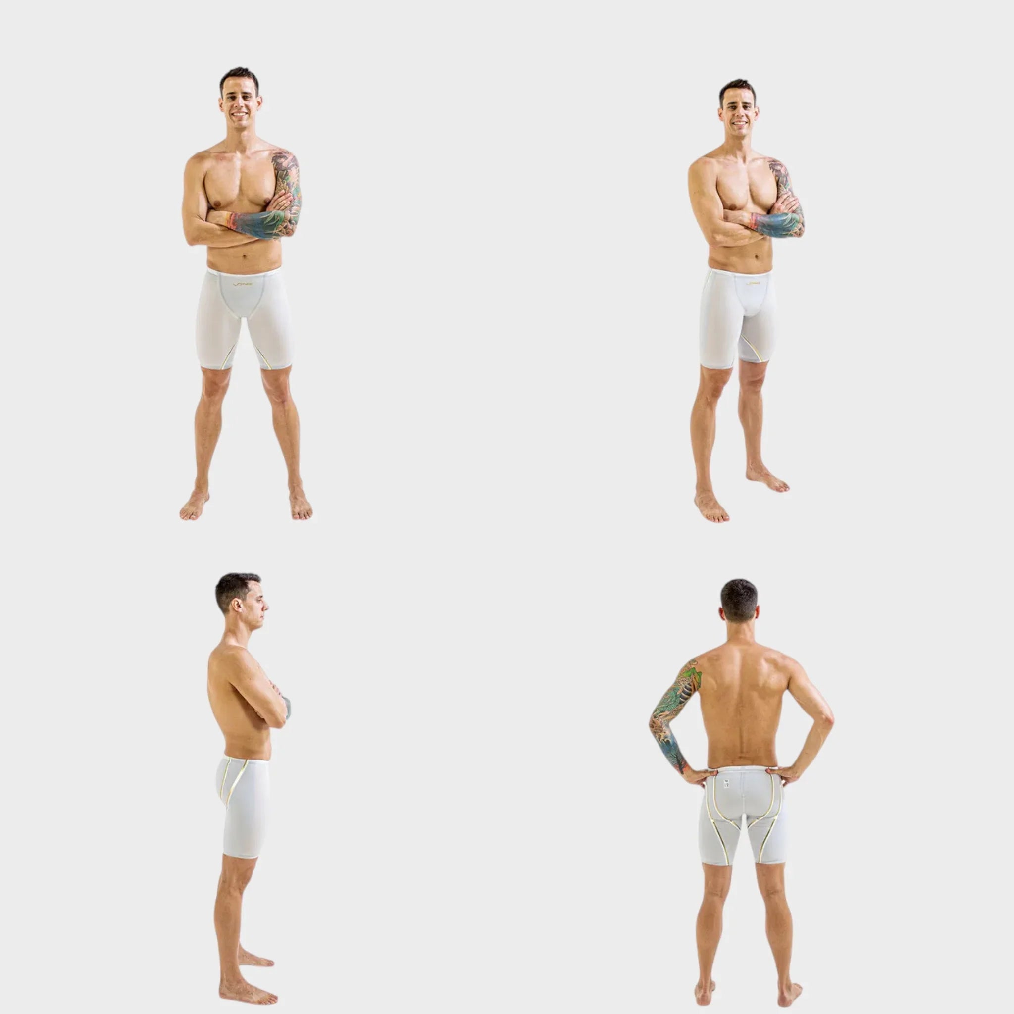 FINIS RIVAL MAN 2.0 WHITE - Tali Sport-4/4 