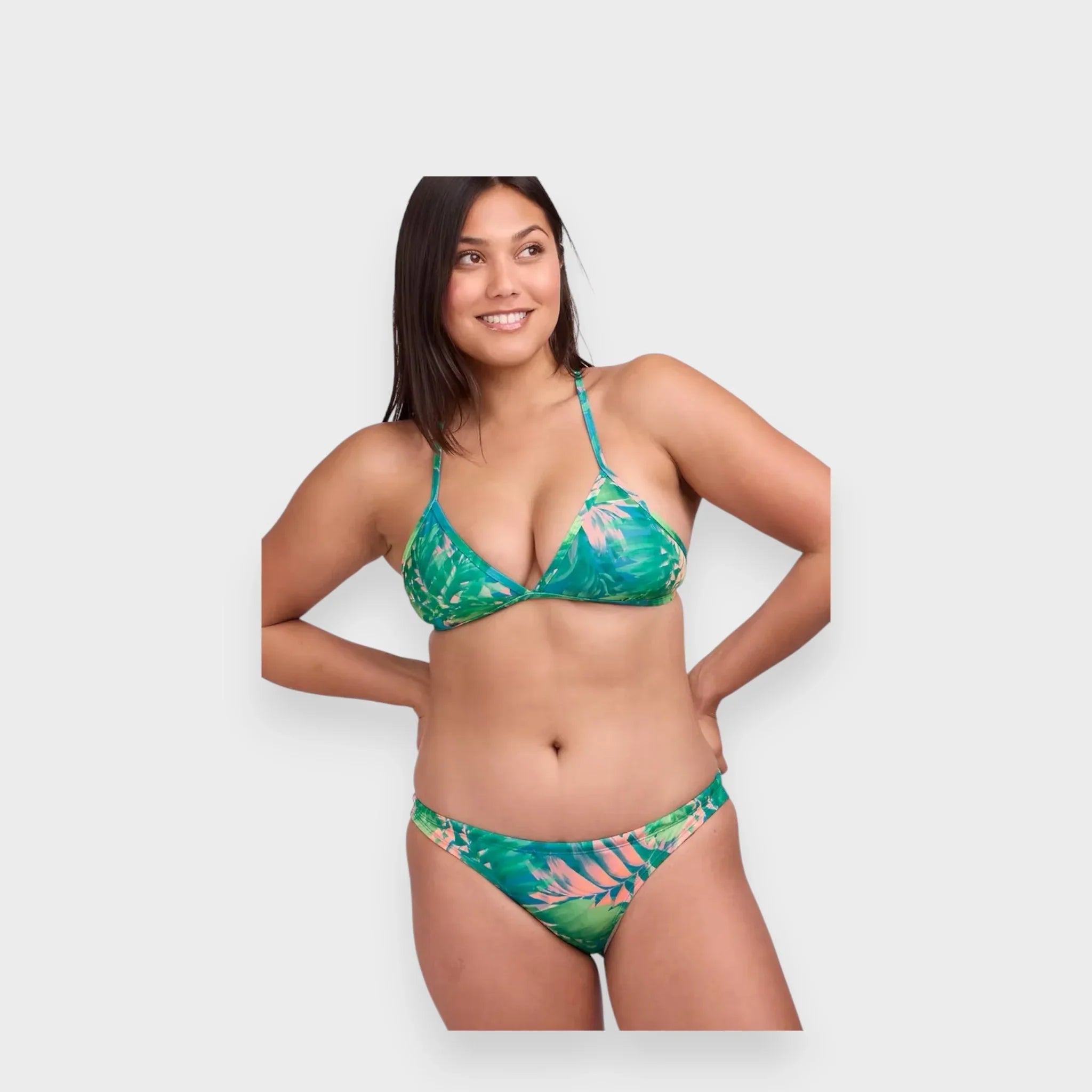 TRIANGLE PRINTS TOP-LUAU LOVE - Tali Sport 