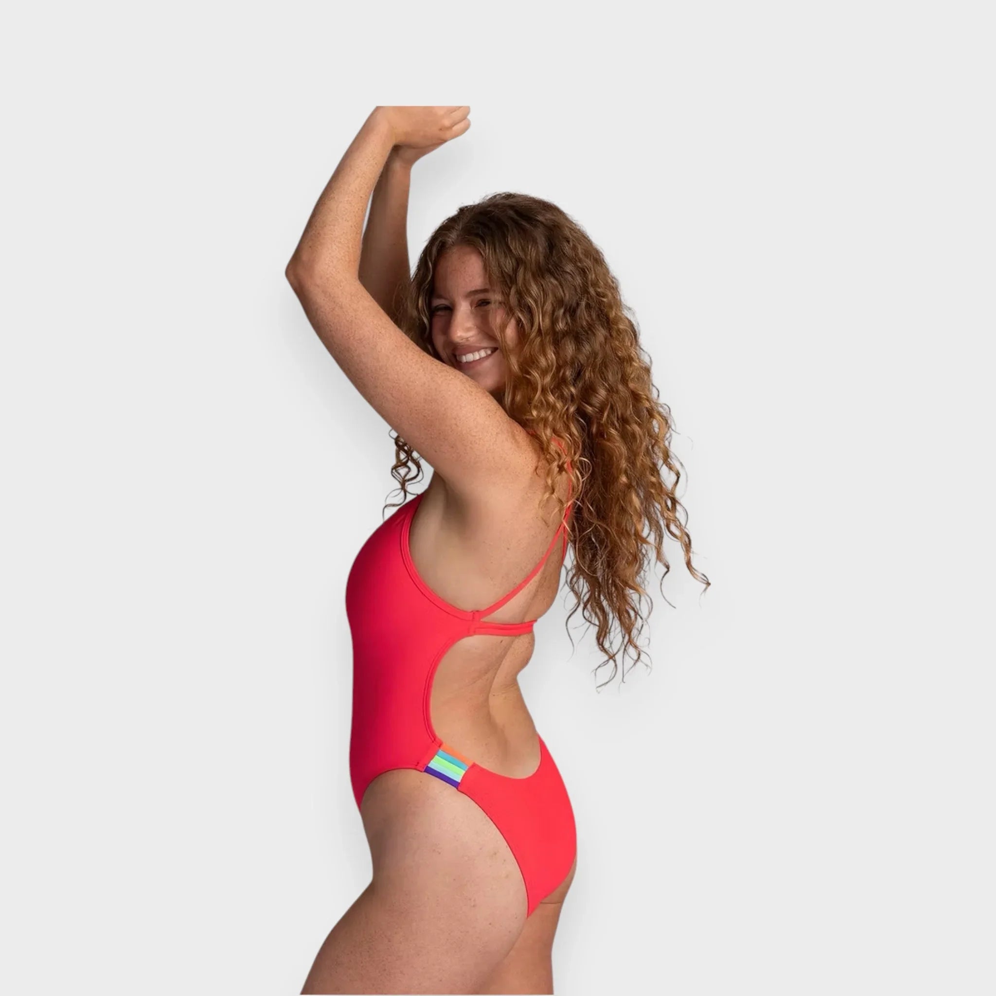 CAMMIE SOLID - STRWABERRY - Tali Sport-2/2 