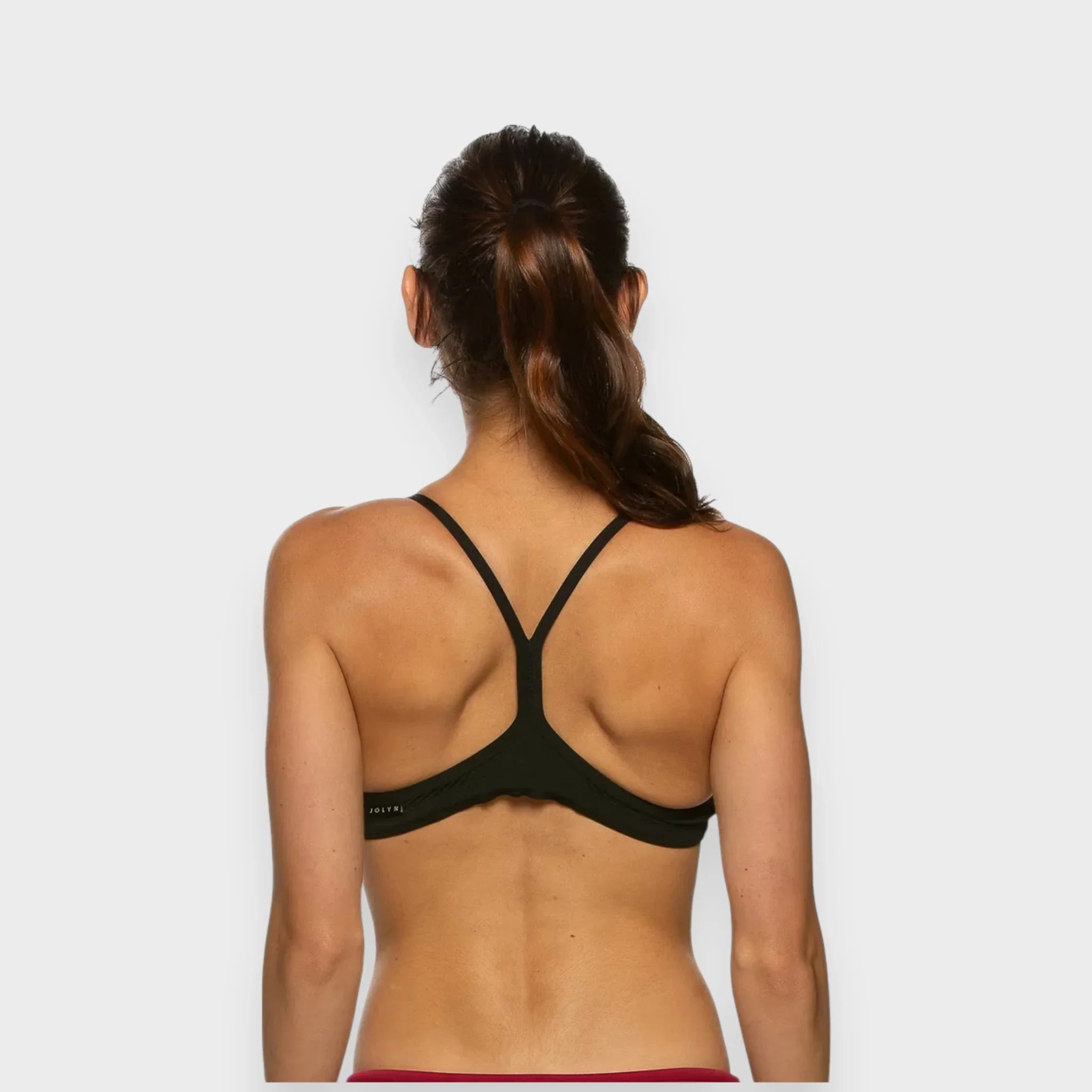 HEIDI SOLID TOP-BLACK - Tali Sport 