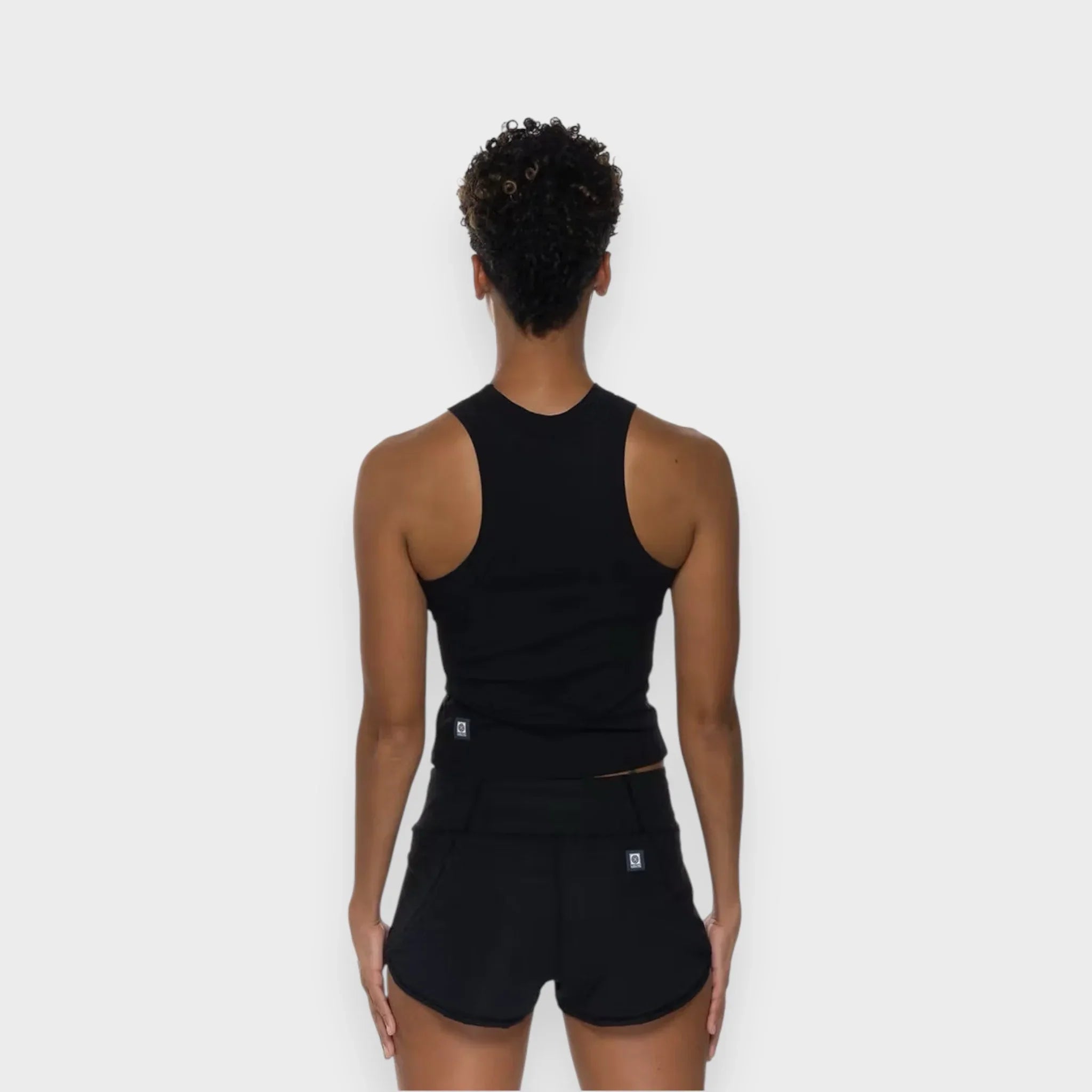 מכנסי POPPY BLACK - Tali Sport-2/3 
