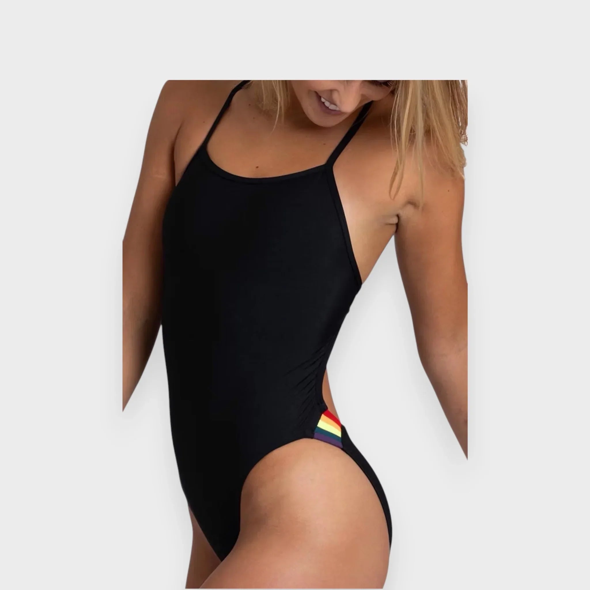 CAMMIE SOLID - BLACK - Tali Sport 