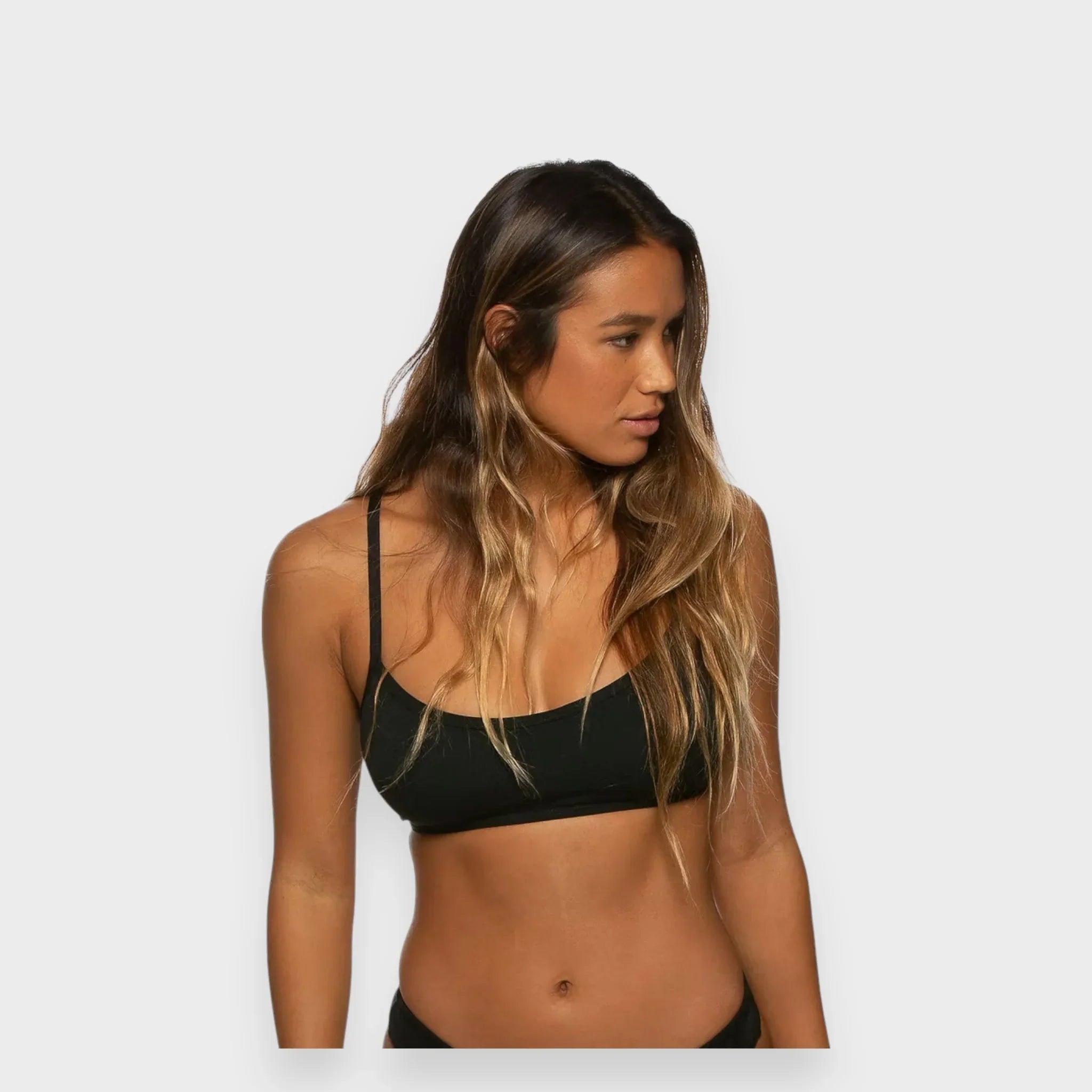 GRAYSON SOLID TOP-BLACK - Tali Sport 