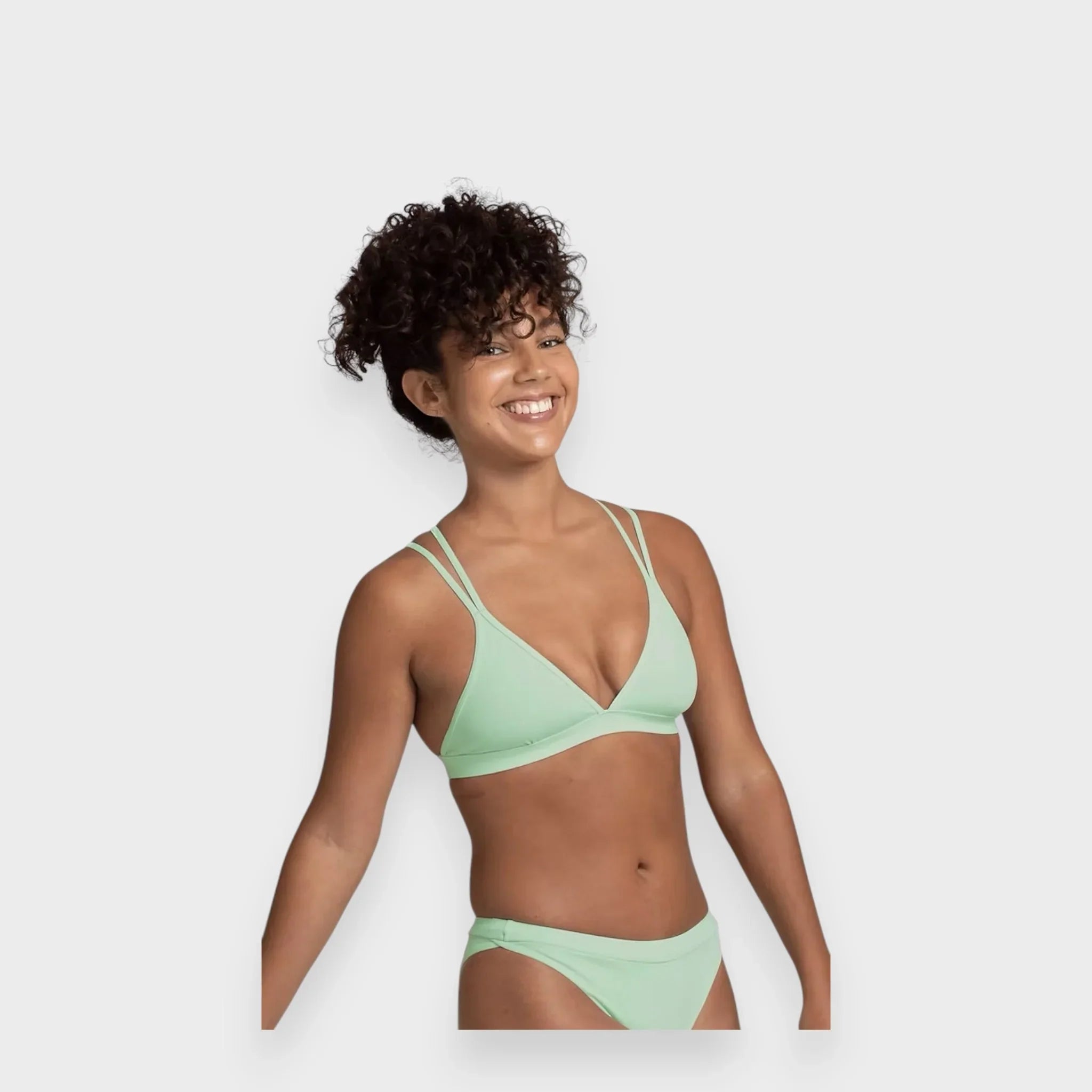 SHARA SOLID TOP-MINT - Tali Sport 