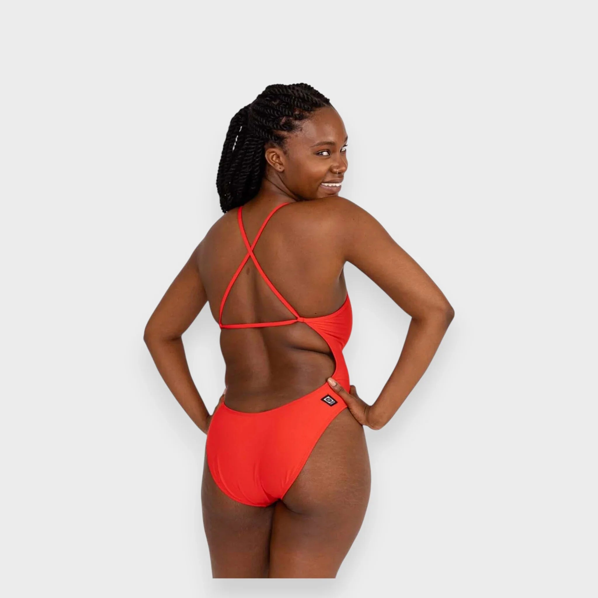 BRANDON SOLID-STRAWBERRY - Tali Sport-2/2 