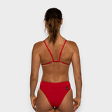 ZOE SOLID BOTTOM-RED 