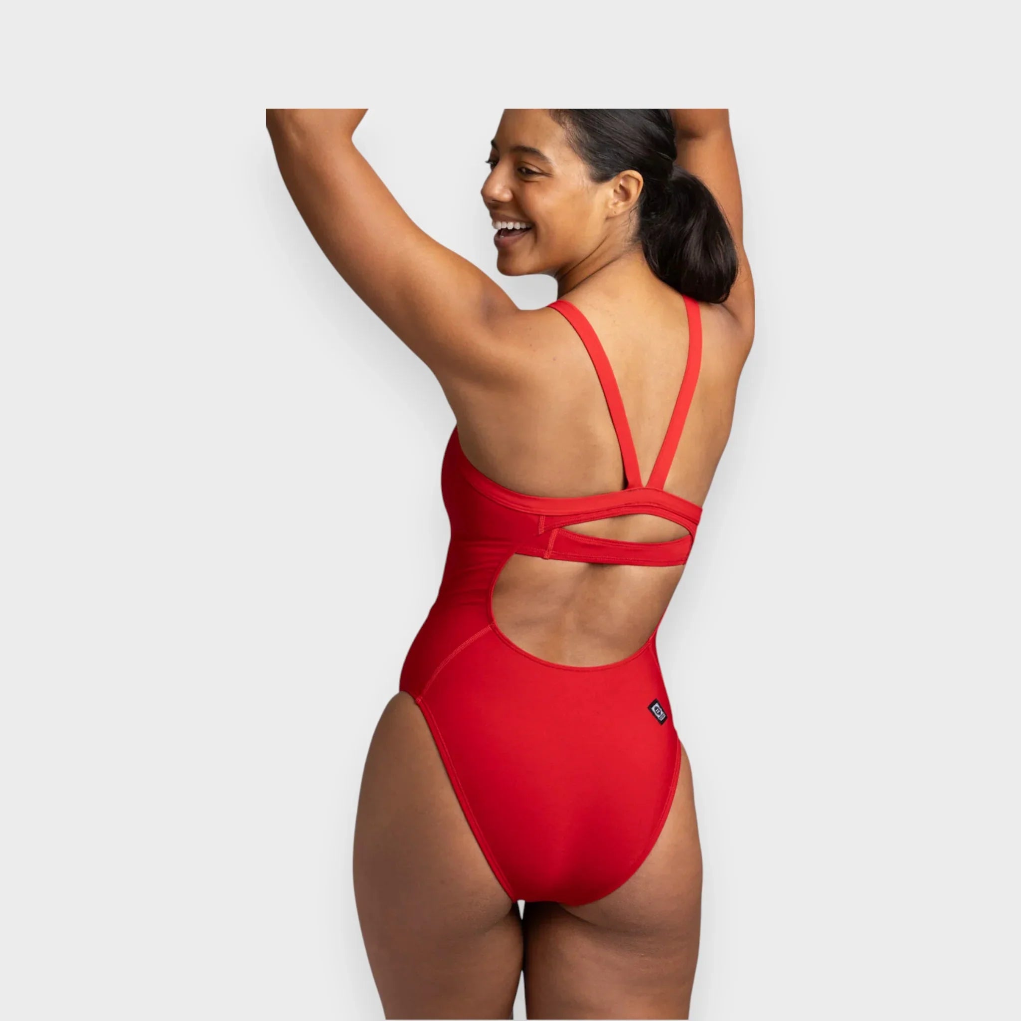 CAROLINE SOLID-RED - Tali Sport-2/2 