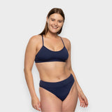 ZOE SOLID BOTTOM-NAVY 
