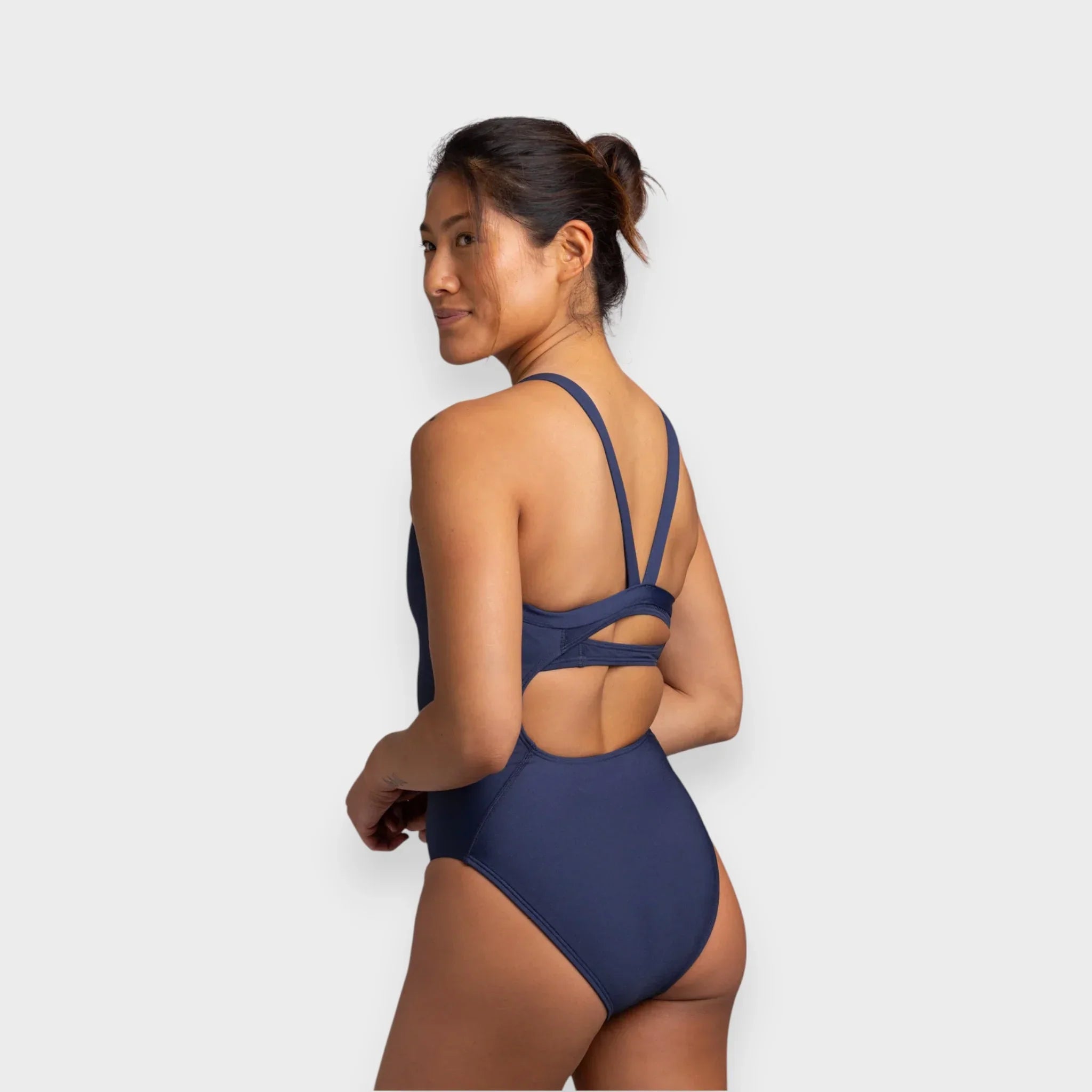 CAROLINE SOLID-NAVY - Tali Sport-2/2 