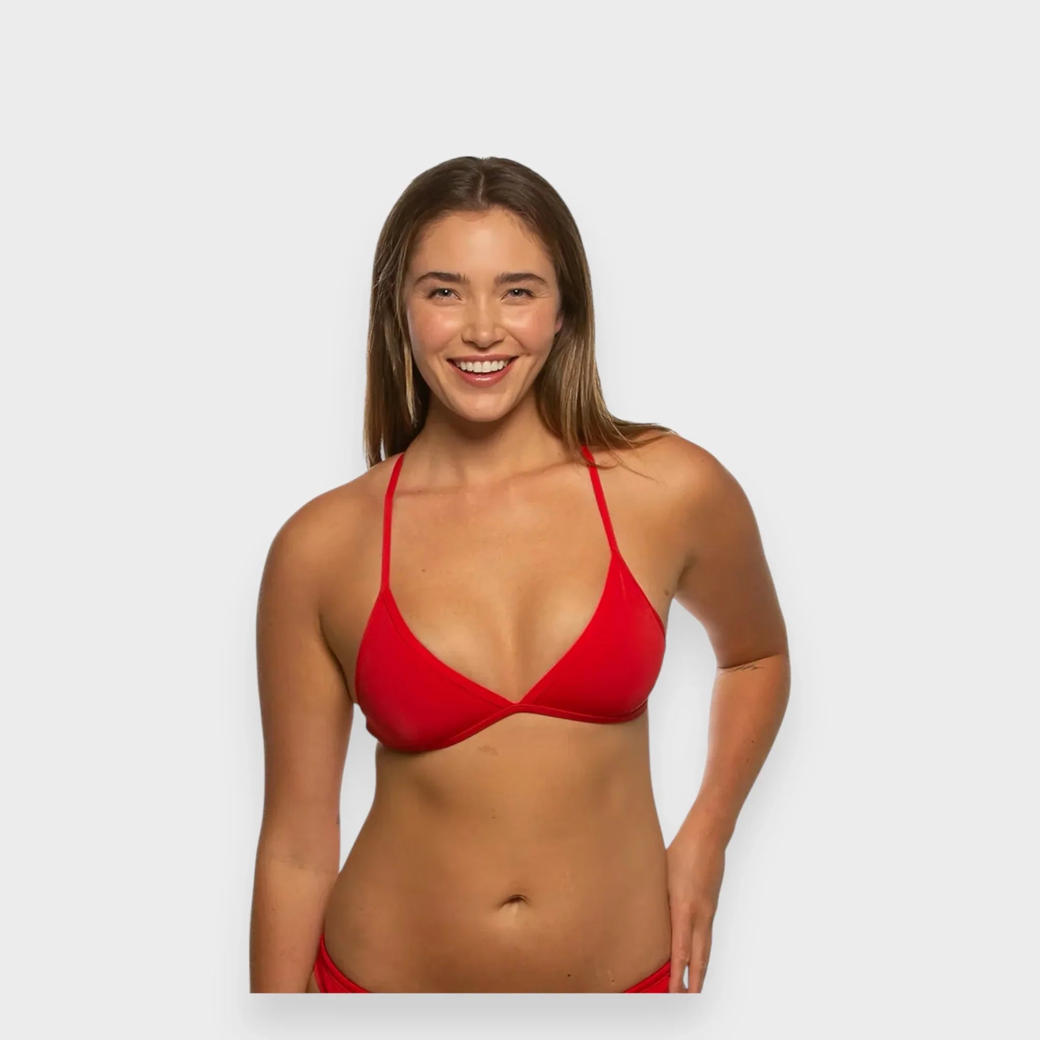 TRIANGLE SOLID TOP-RED - Tali Sport 
