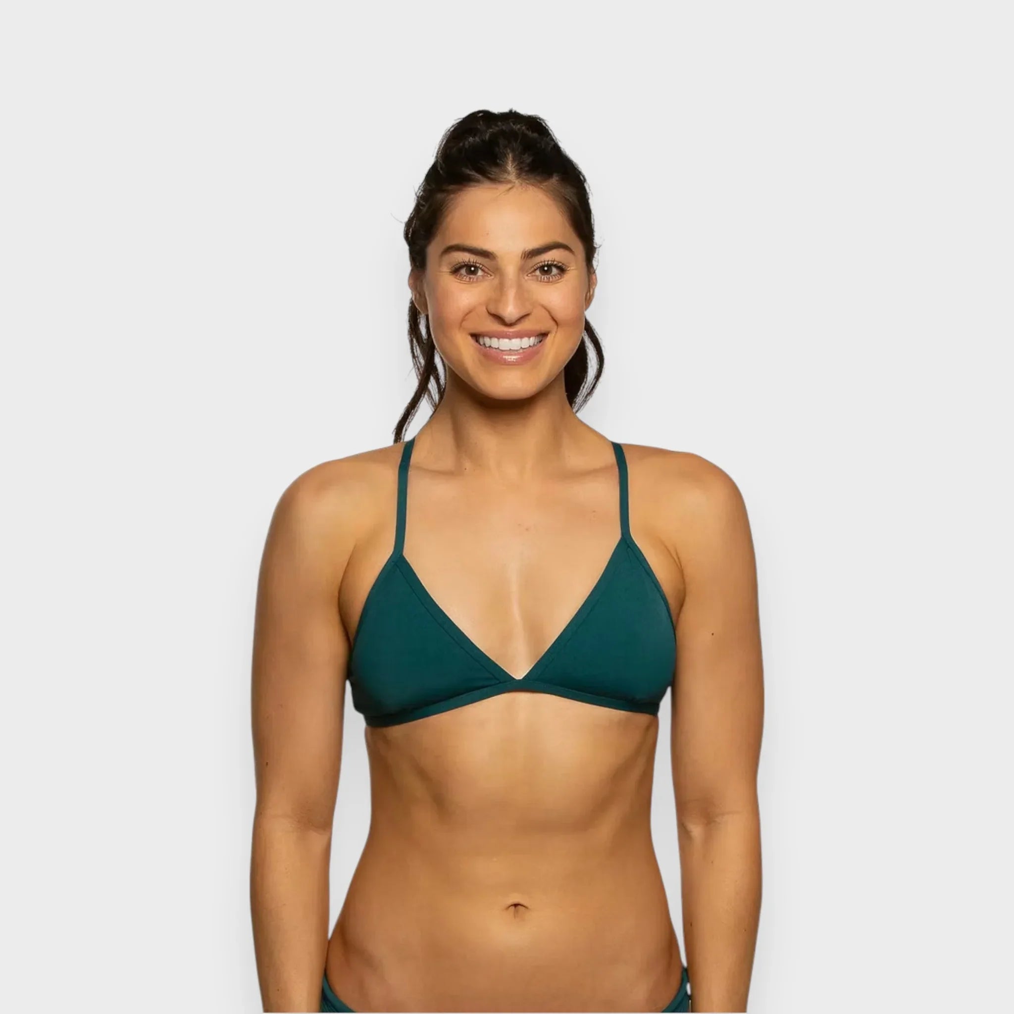 TRIANGLE SOLID TOP-PEACOCK - Tali Sport 