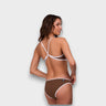 WHITNEY SOLID BOTTOM-CHOCOLATE - chocolate
